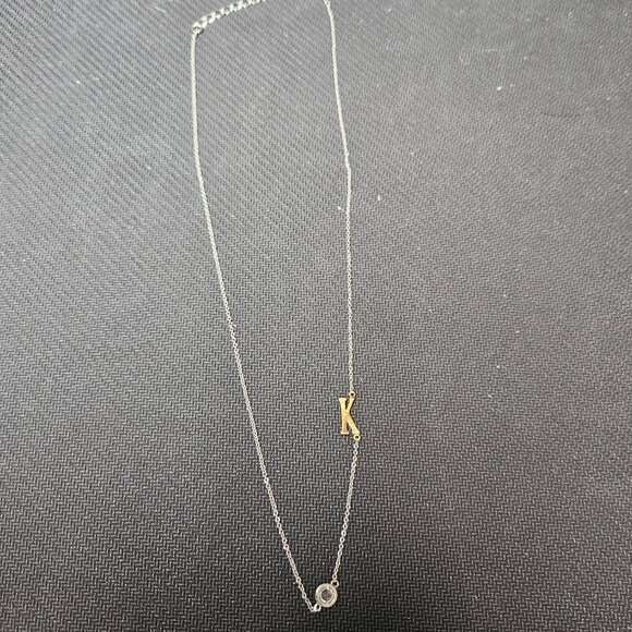 Lia Sophia "K" Necklace - Picture 2 of 2